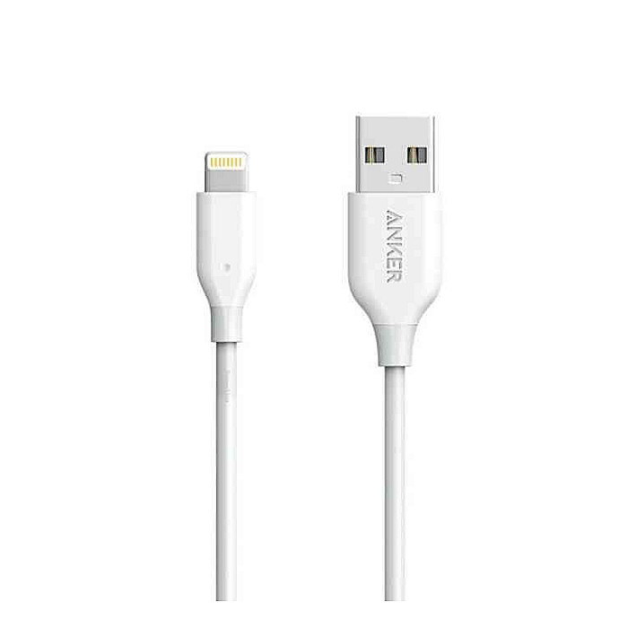 Anker PowerLine 3ft Lightning Cable White
